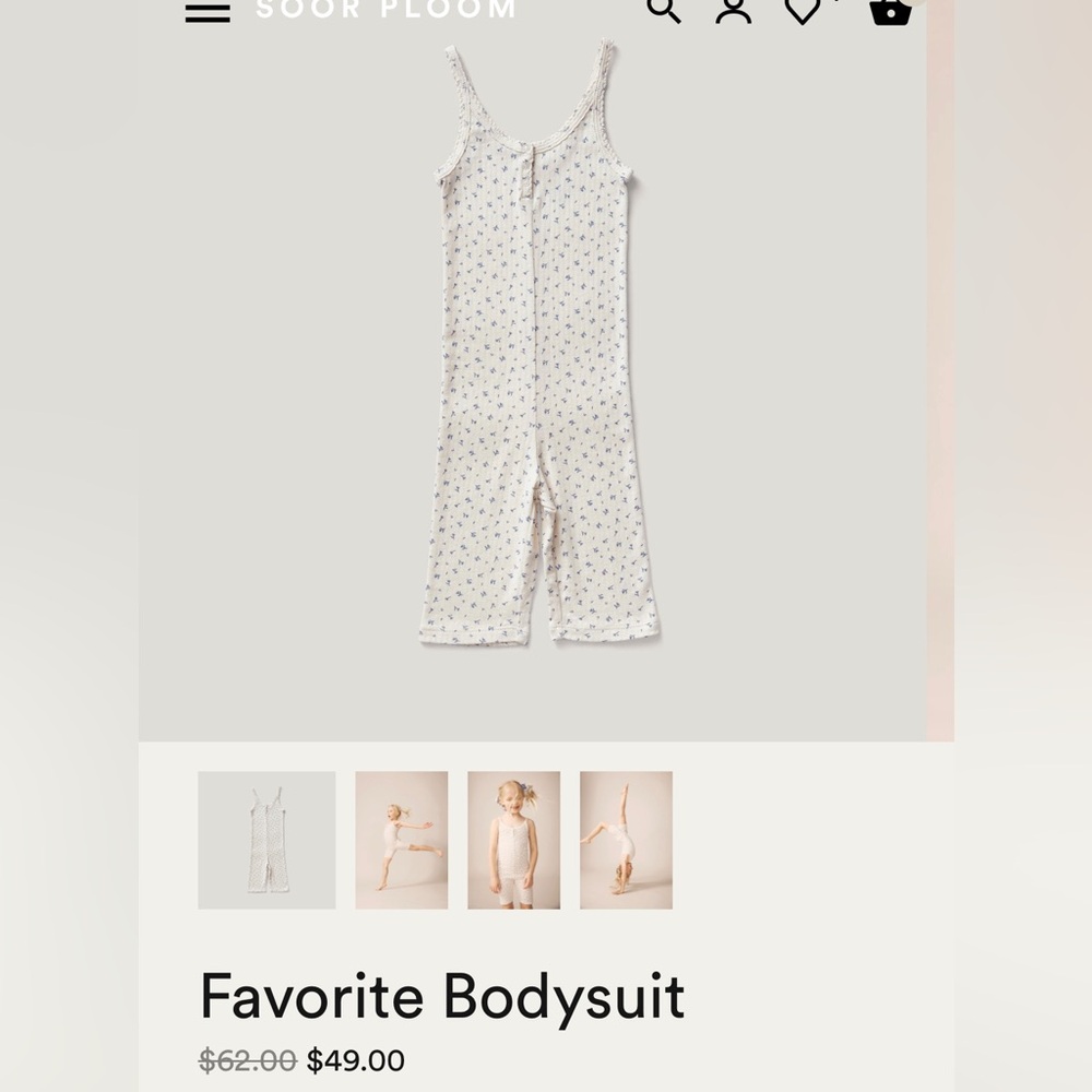 ISO Soor Ploom blueberry bodysuit